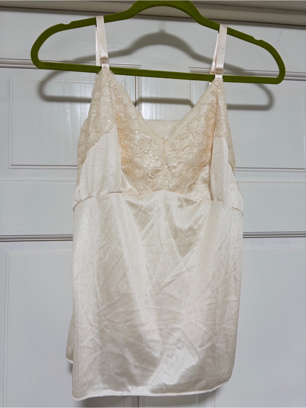 Vintage Dixie Belle Lingerie Camisole NWT Ivory Lace Sz 34 Style 4511 80s 90s
